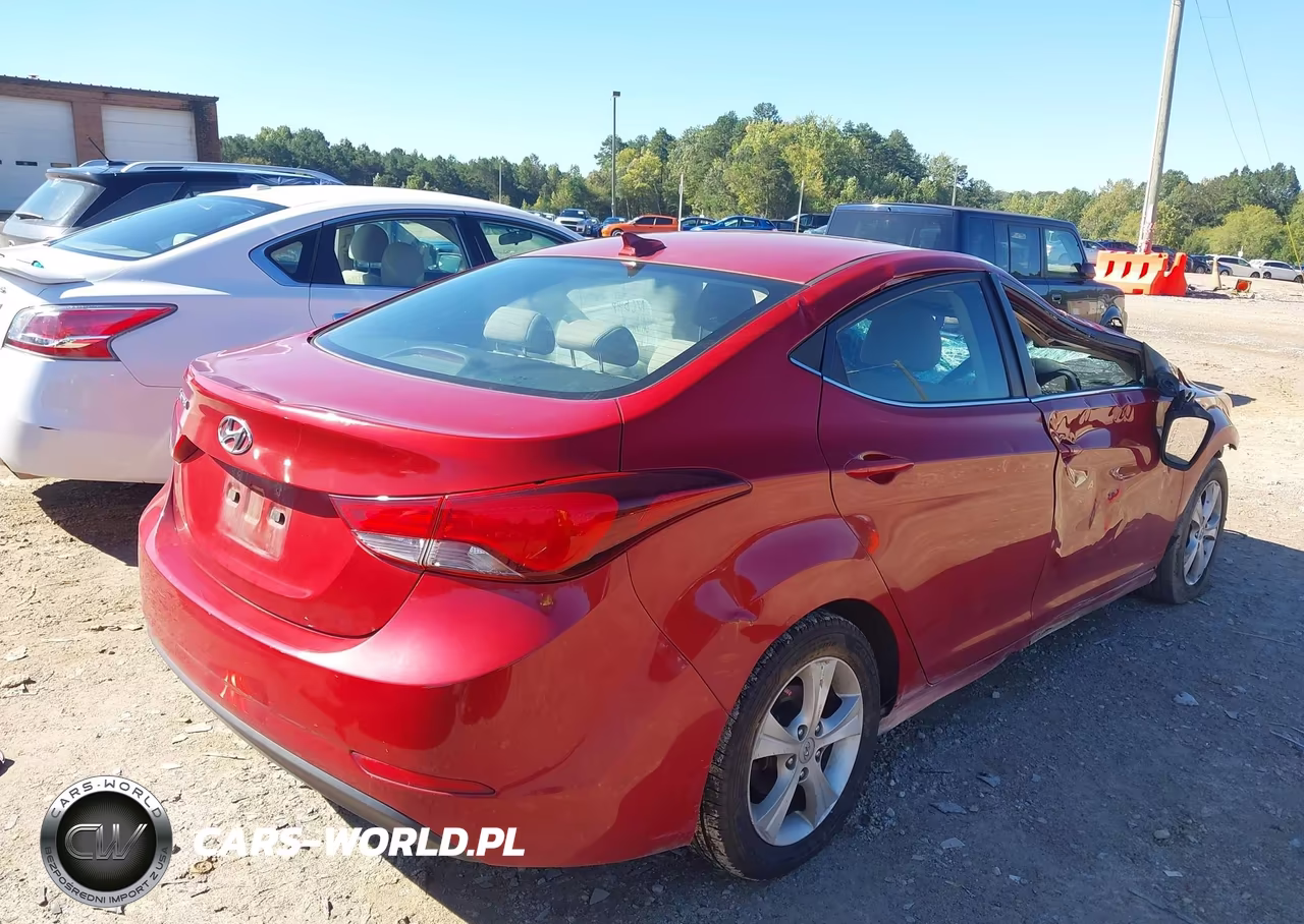 2016 Hyundai Elantra Value Edition VIN:KMHDH4AE3GU621341 - 4