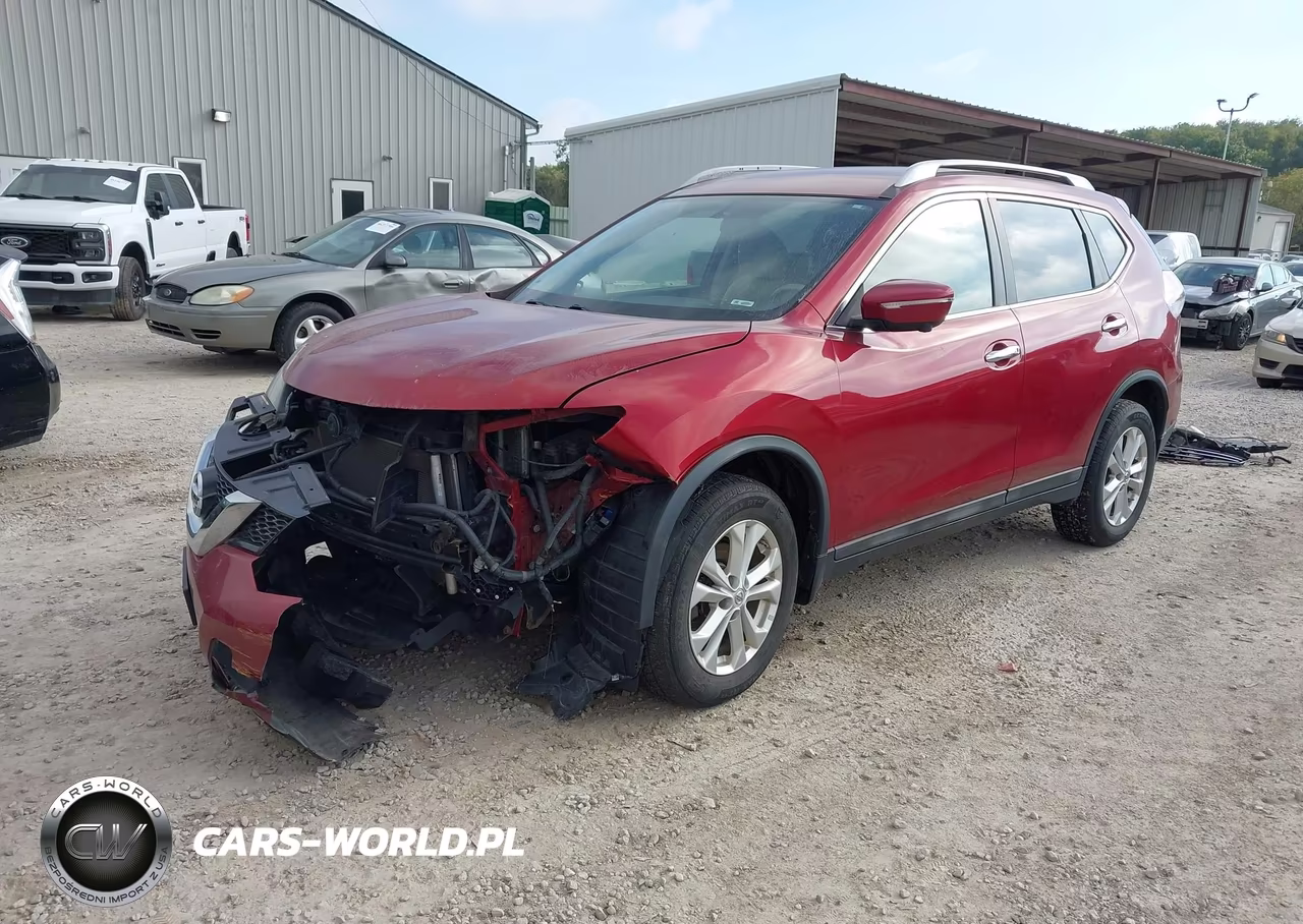 2014 Nissan Rogue Sv VIN:5N1AT2MV5EC857865 - 2
