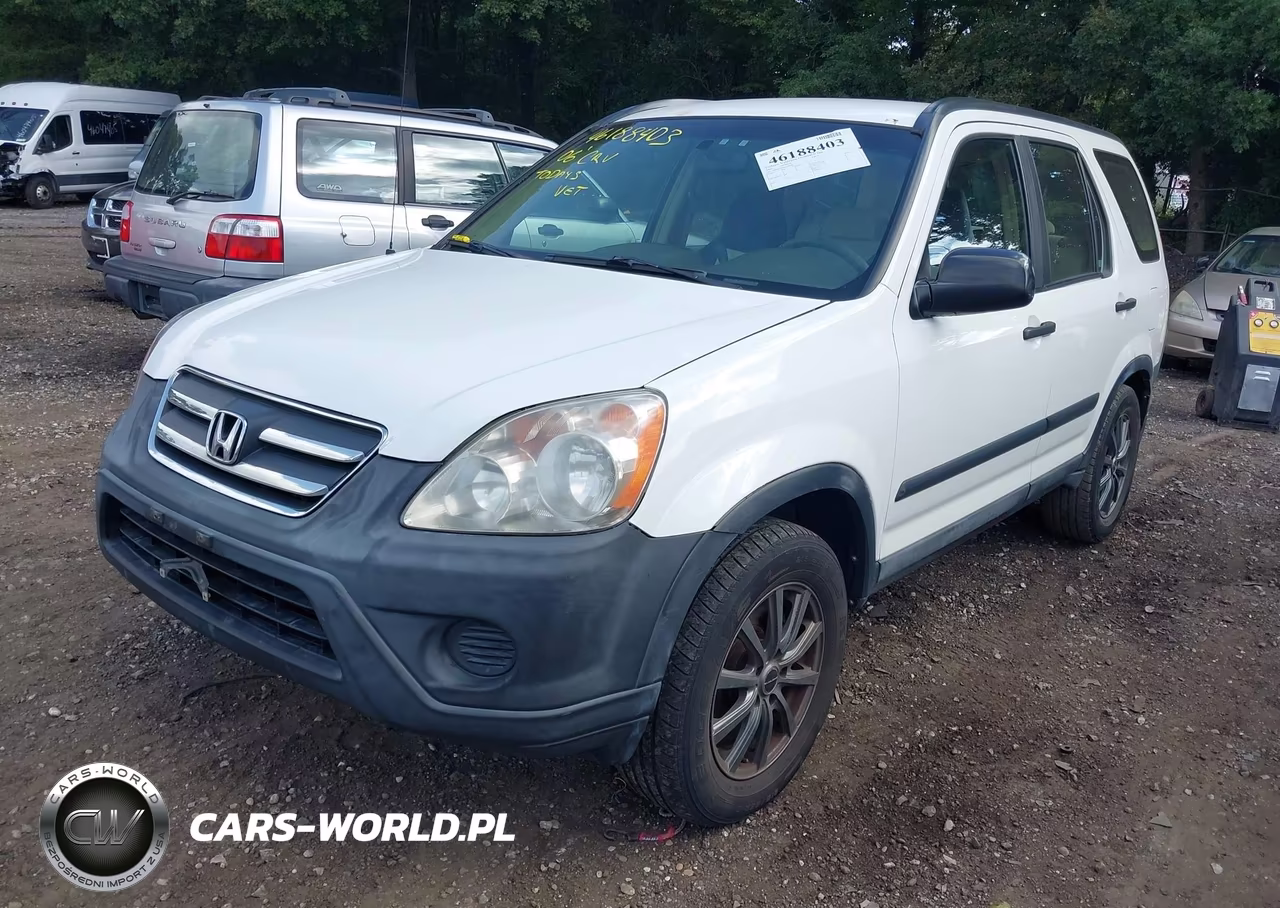 2006 Honda Cr-V Lx VIN:SHSRD78586U428289 - 2