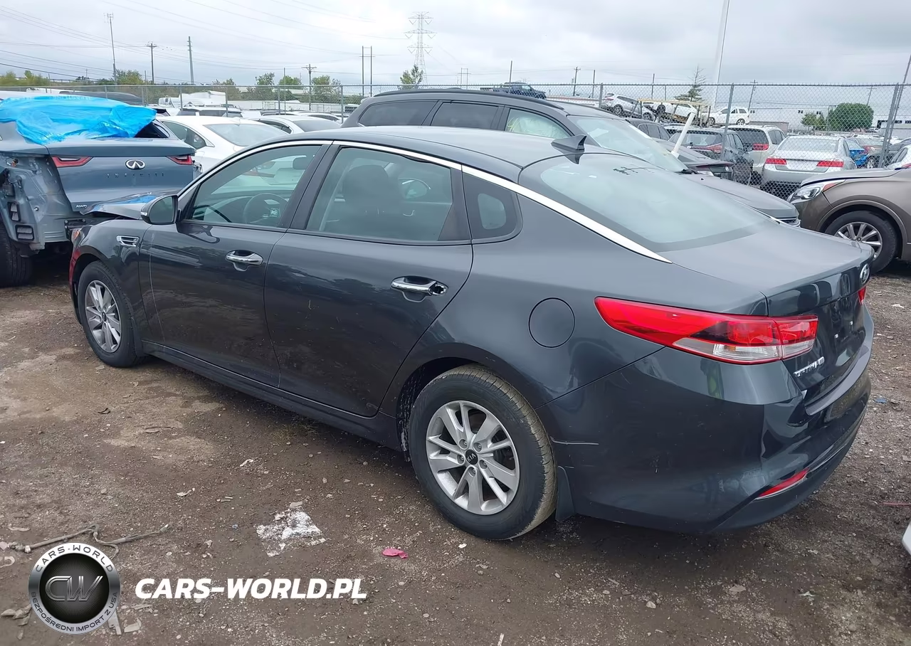 2017 Kia Optima Lx VIN:5XXGT4L36HG151826 - 3