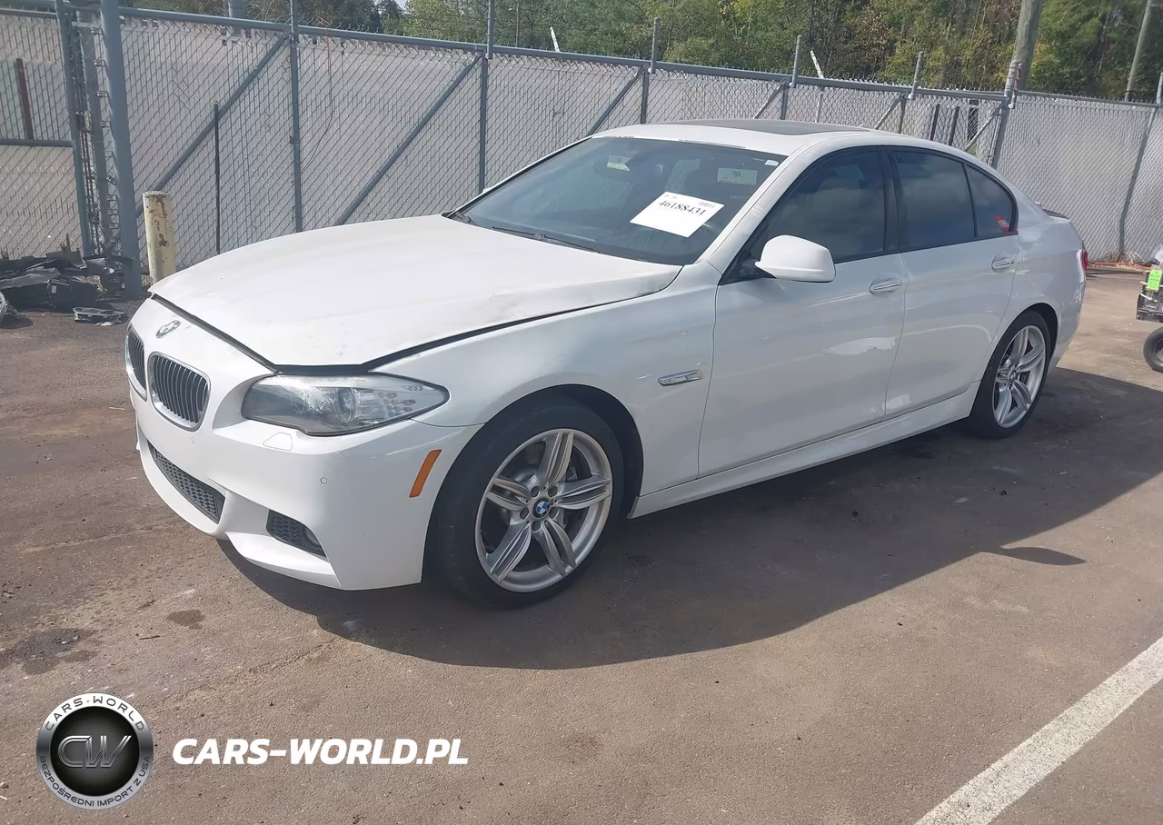 2013 BMW 535I VIN:WBAFR7C51DC826373 - 2