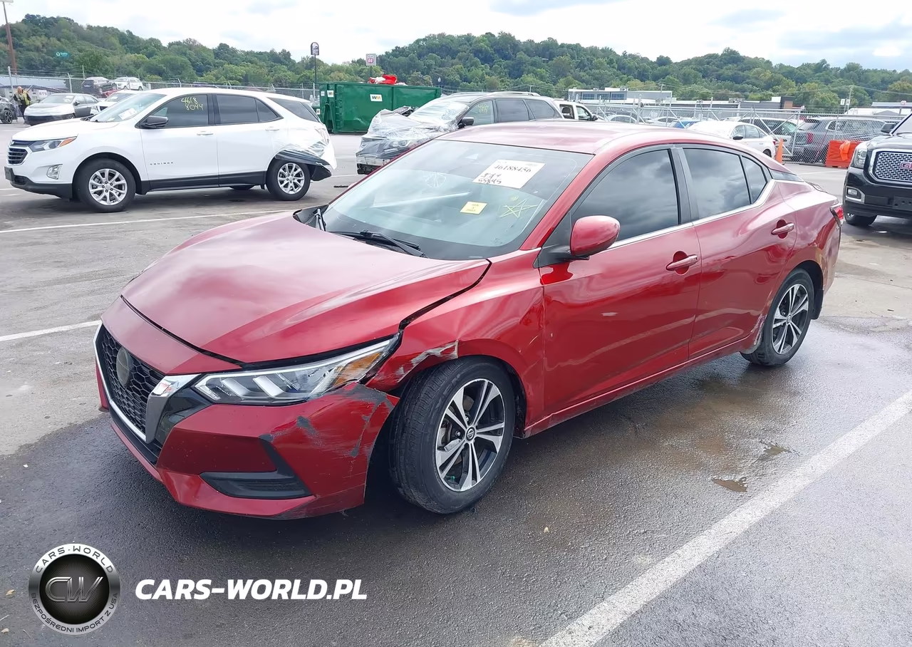 2023 Nissan Sentra Sv Xtronic Cvt VIN:3N1AB8CV8PY266129 - 2
