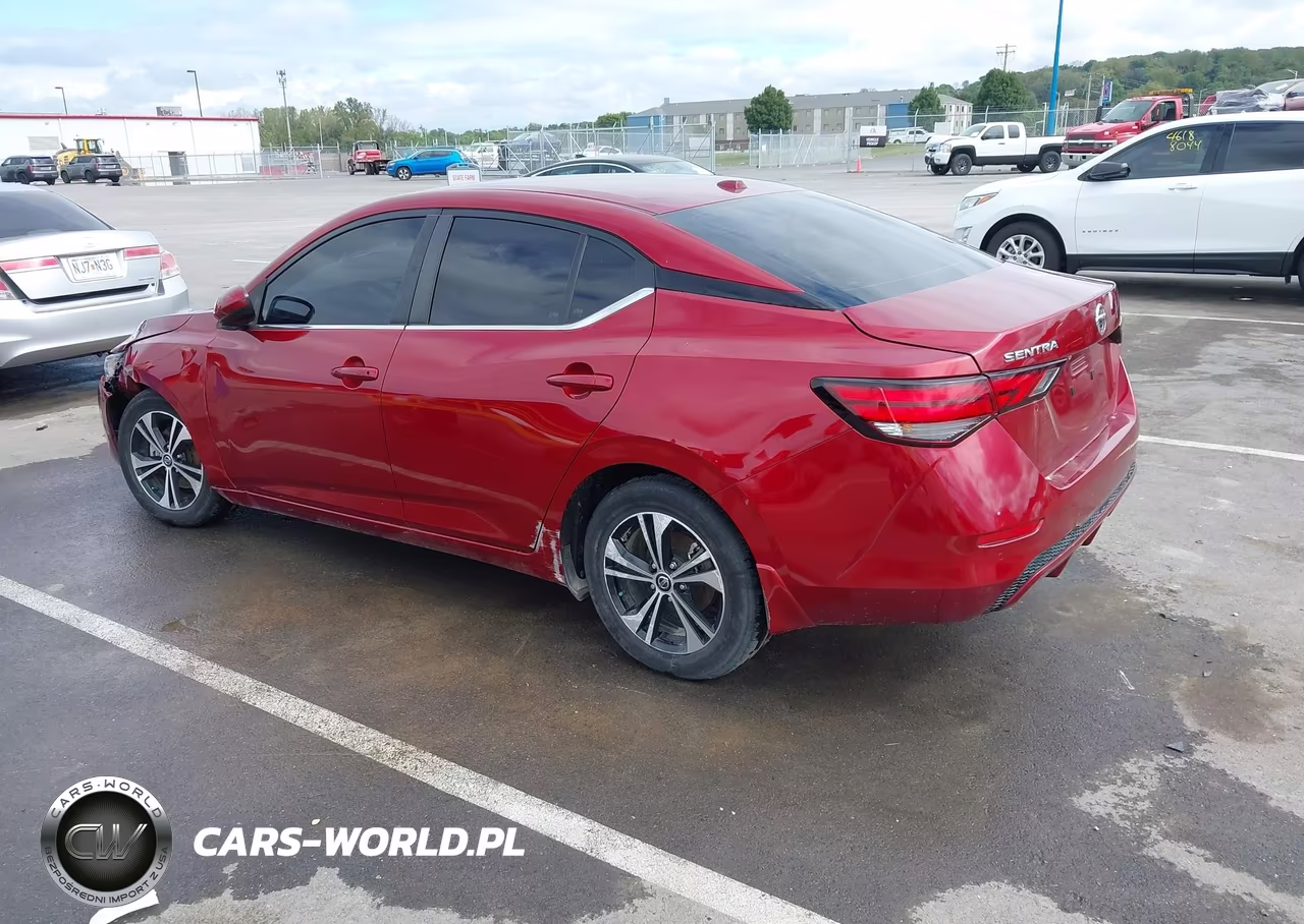 2023 Nissan Sentra Sv Xtronic Cvt VIN:3N1AB8CV8PY266129 - 3