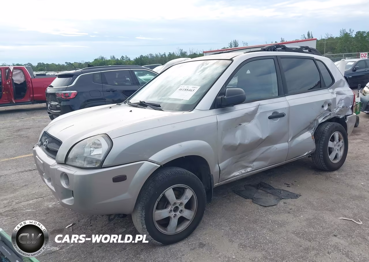 2006 Hyundai Tucson Gl VIN:KM8JM12B06U414177 - 2