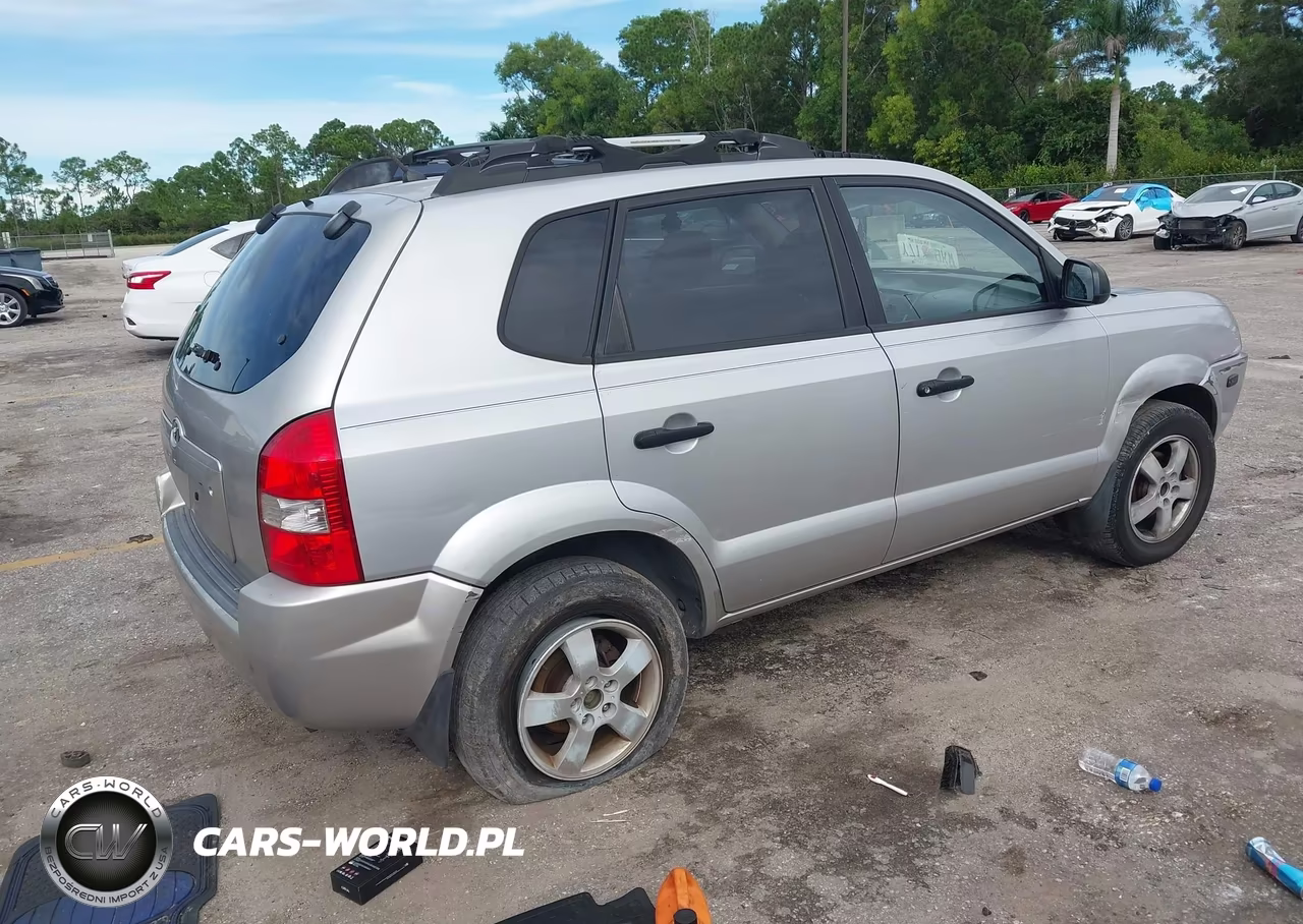2006 Hyundai Tucson Gl VIN:KM8JM12B06U414177 - 4