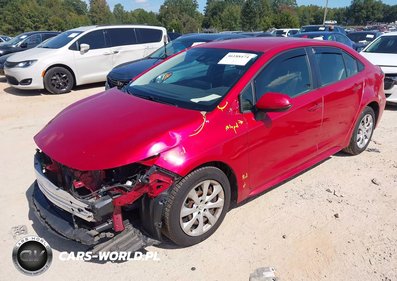 2020 Toyota Corolla Le VIN:JTDEPRAE4LJ109074 - 2