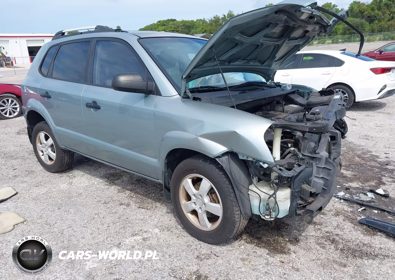 2007 Hyundai Tucson Gls VIN:KM8JM12B17U648636 - 1