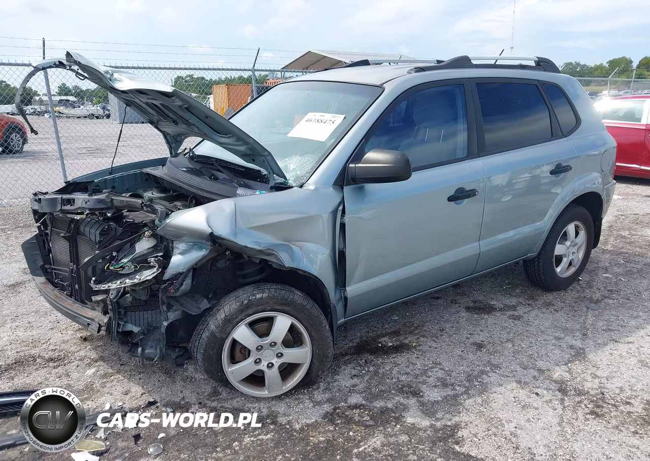 2007 Hyundai Tucson Gls VIN:KM8JM12B17U648636 - 2