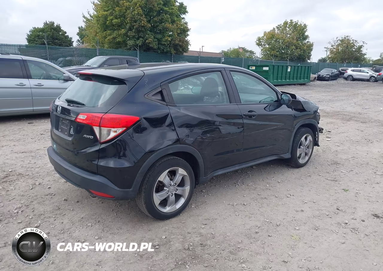 2020 Honda Hr-V Awd Lx VIN:3CZRU6H31LM731173 - 4