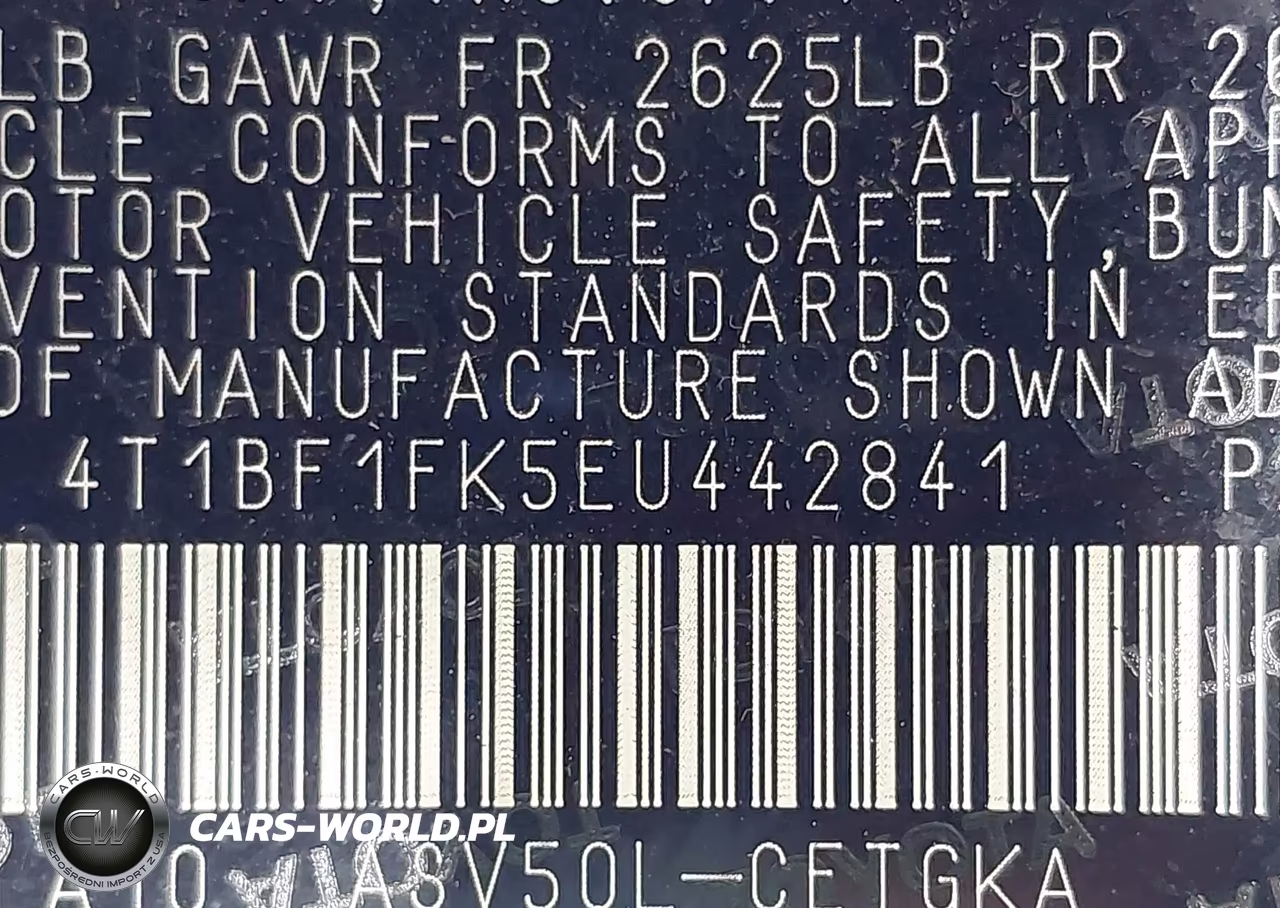 2014 Toyota Camry Xle VIN:4T1BF1FK5EU442841 - 9