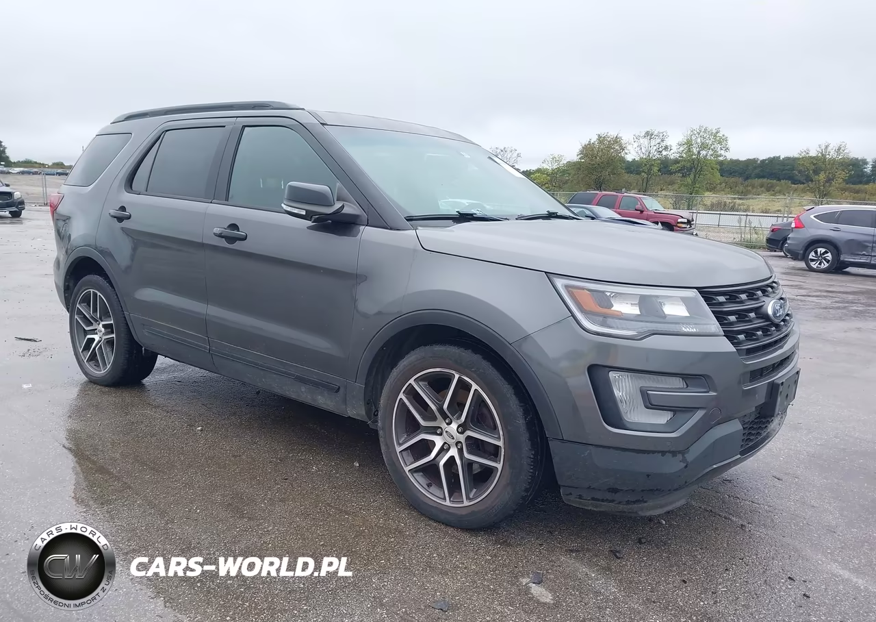 2016 Ford Explorer Sport VIN:1FM5K8GT7GGA53161 - 1