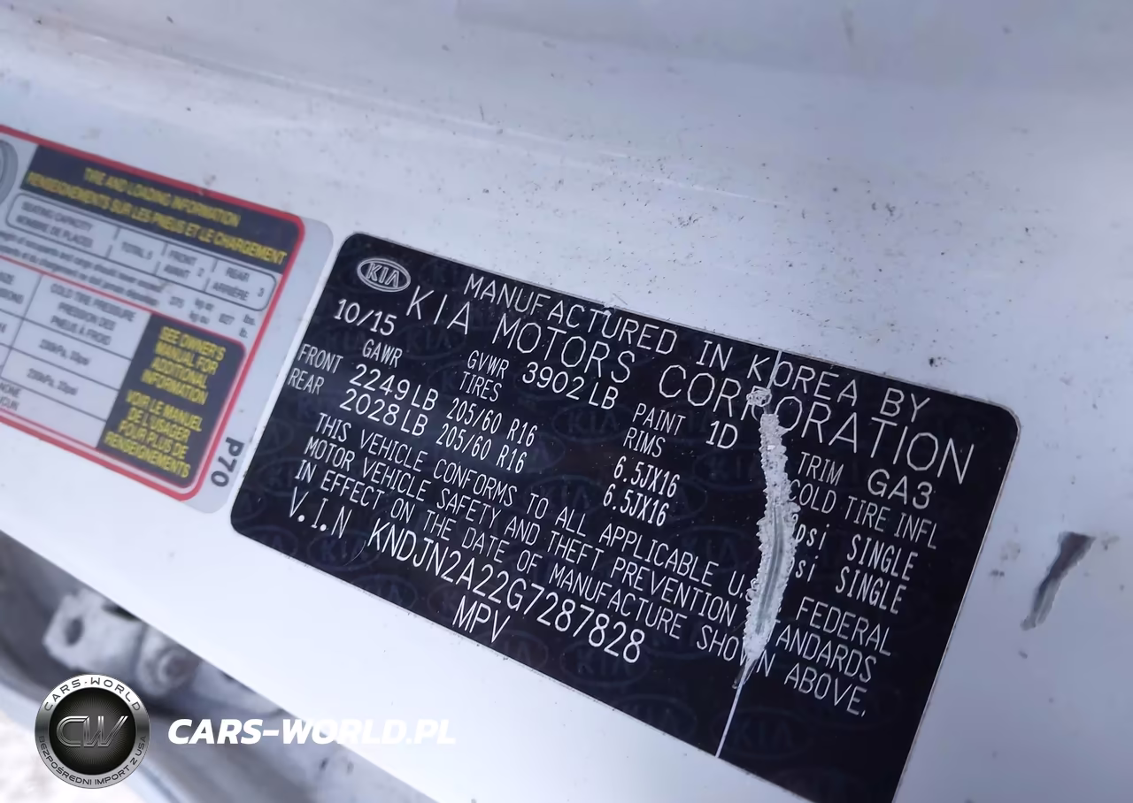 2016 Kia Soul VIN:KNDJN2A22G7287828 - 9