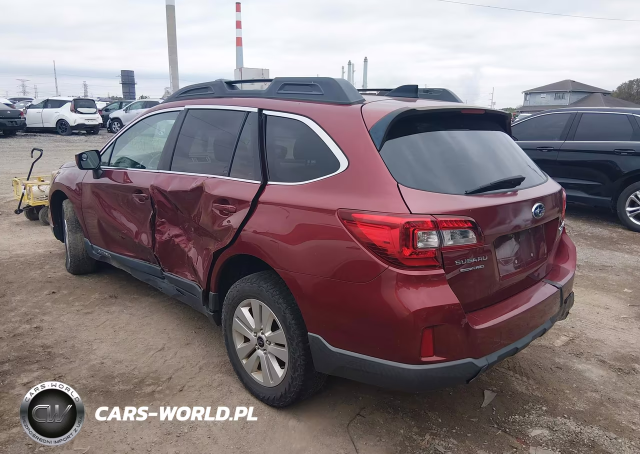 2016 Subaru Outback 2.5I Premium VIN:4S4BSACC5G3336827 - 3