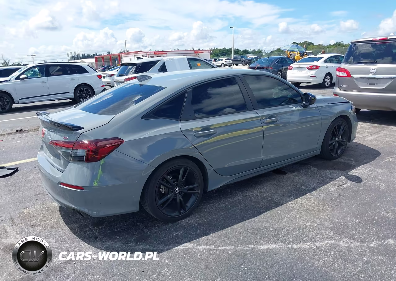 2025 Honda Civic Si Base W-High Performance Summer Tires- VIN:2HGFE1E57SH477496 - 4