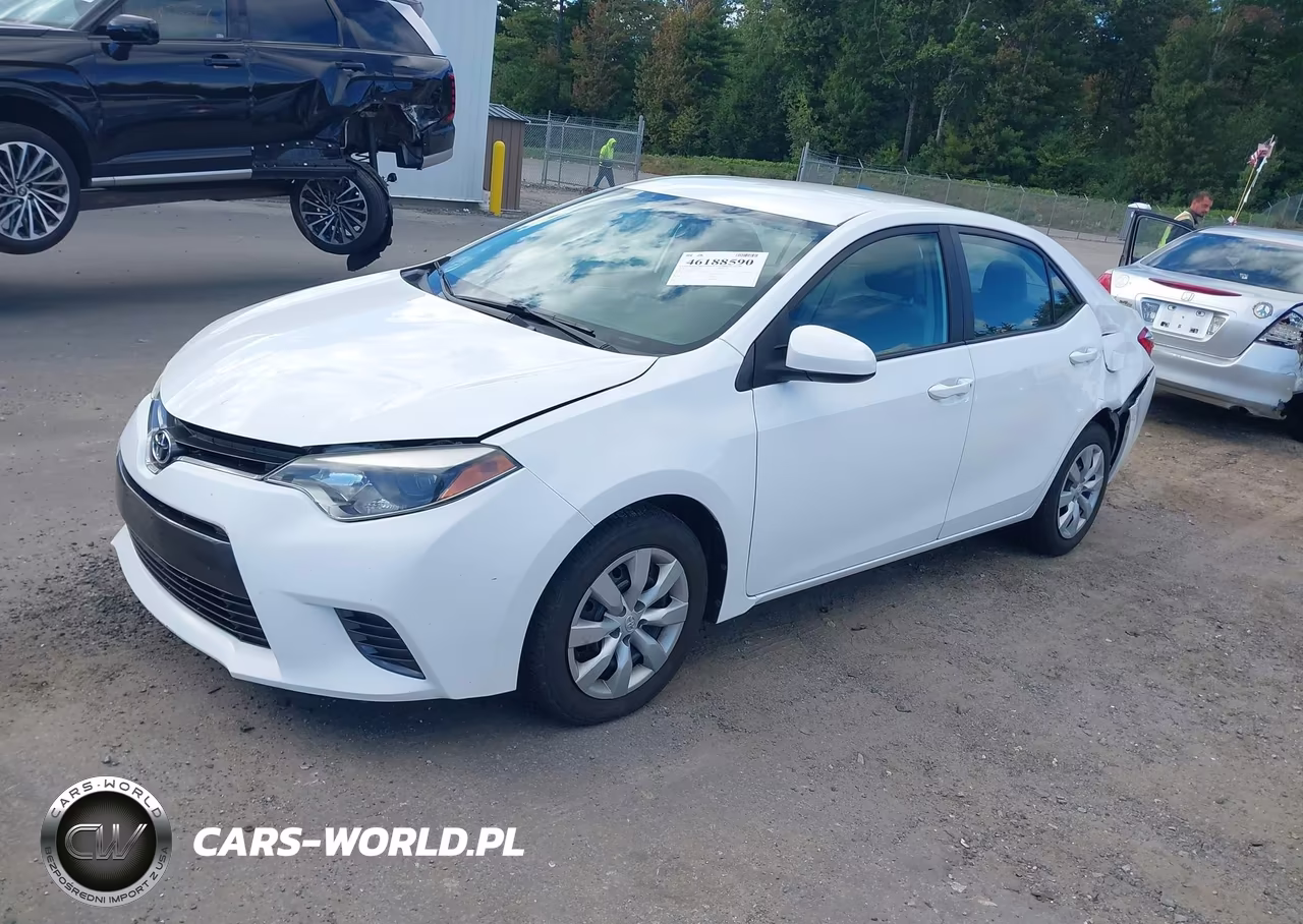 2015 Toyota Corolla Le VIN:2T1BURHE6FC399173 - 2