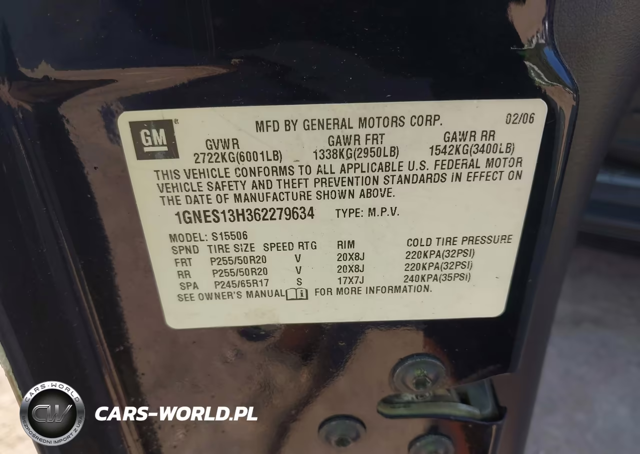 2006 Chevrolet Trailblazer Lt VIN:1GNES13H362279634 - 9