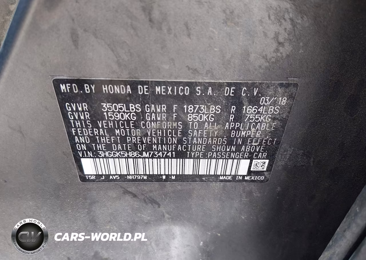 2018 Honda Fit Ex VIN:3HGGK5H86JM734741 - 9