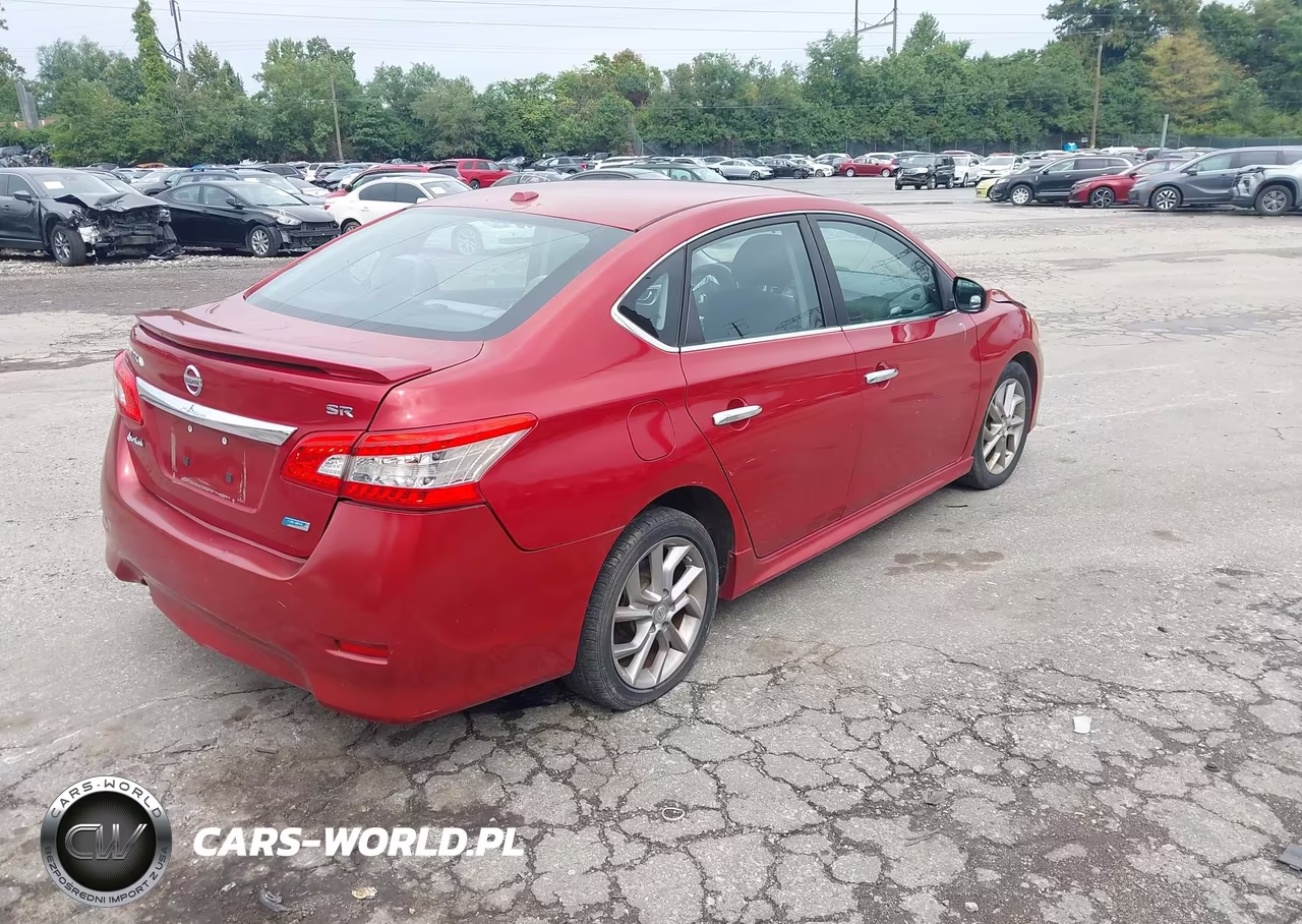 2013 Nissan Sentra Sr VIN:3N1AB7APXDL621003 - 4