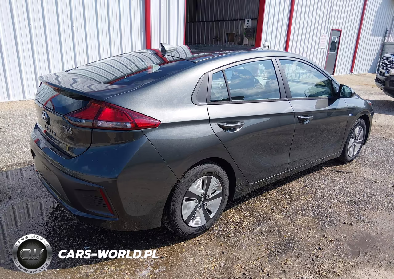 2020 Hyundai Ioniq Hybrid Blue VIN:KMHC65LC0LU221041 - 4
