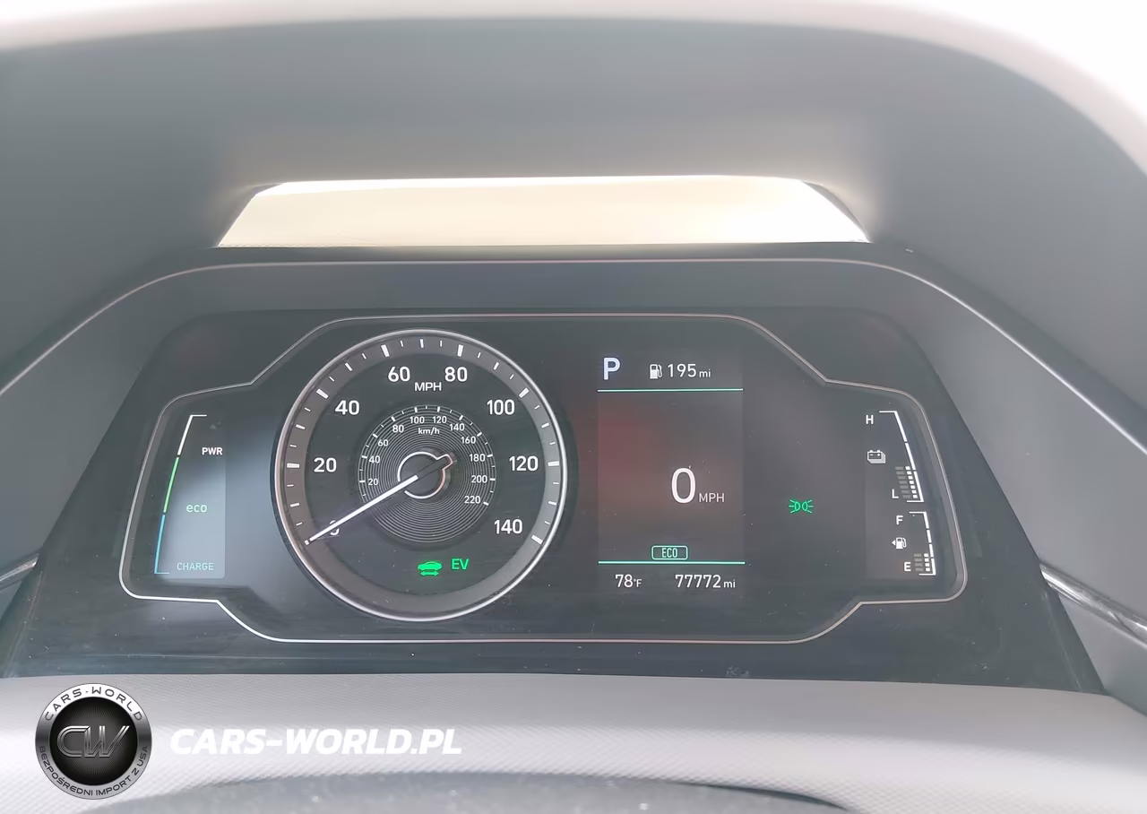 2020 Hyundai Ioniq Hybrid Blue VIN:KMHC65LC0LU221041 - 7
