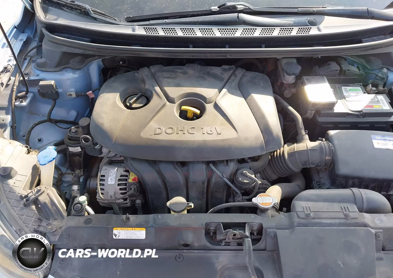 2012 Hyundai Elantra Gls (Ulsan Plant) VIN:KMHDH4AE0CU189771 - 10