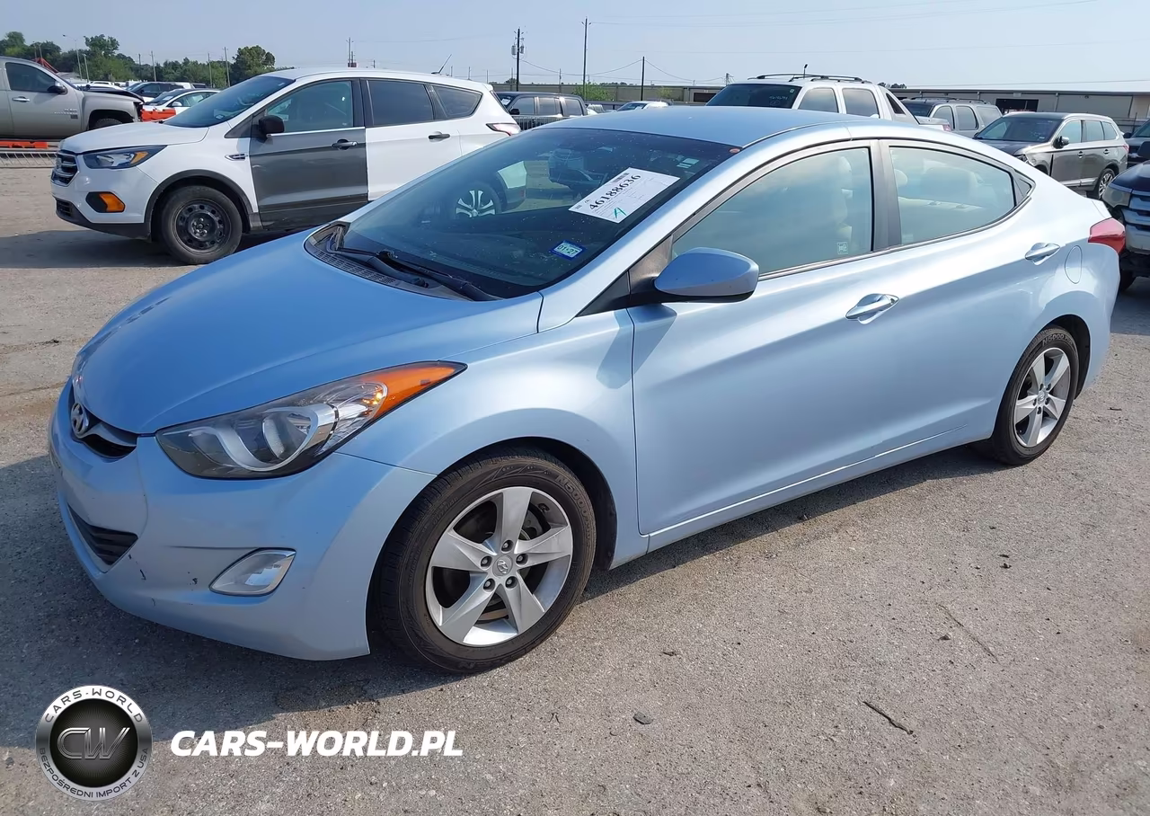 2012 Hyundai Elantra Gls (Ulsan Plant) VIN:KMHDH4AE0CU189771 - 2