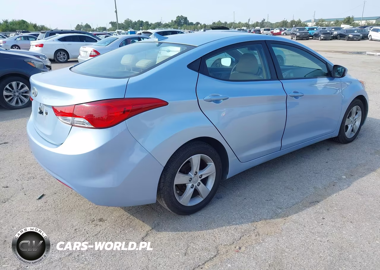 2012 Hyundai Elantra Gls (Ulsan Plant) VIN:KMHDH4AE0CU189771 - 4