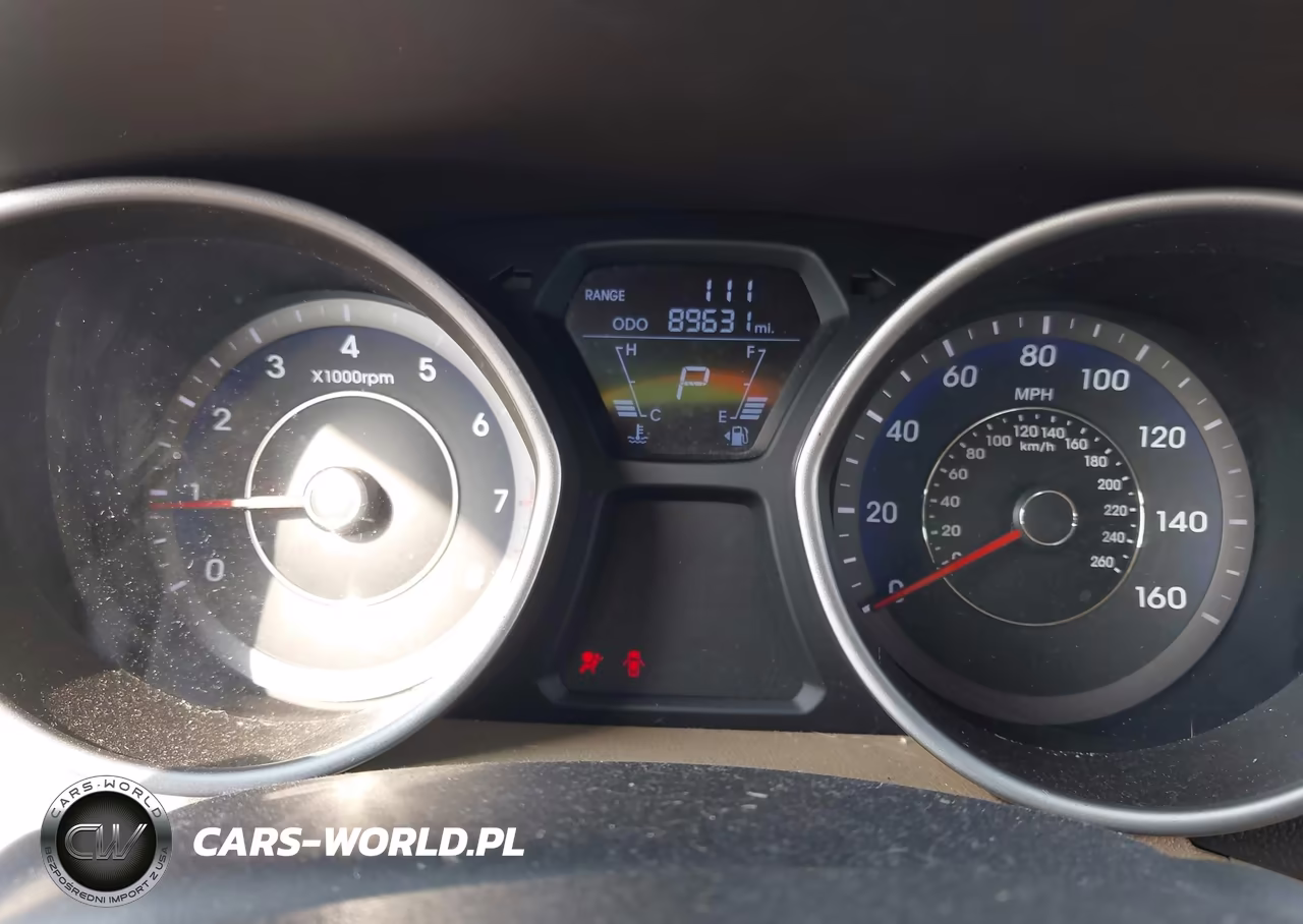2012 Hyundai Elantra Gls (Ulsan Plant) VIN:KMHDH4AE0CU189771 - 7