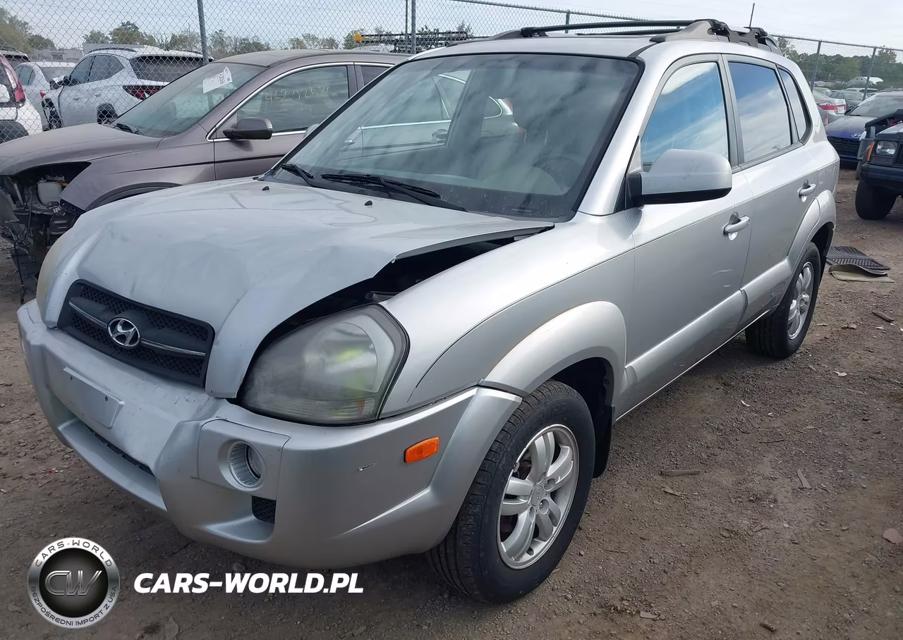 2007 Hyundai Tucson Limited-Se VIN:KM8JN12D87U671376 - 2