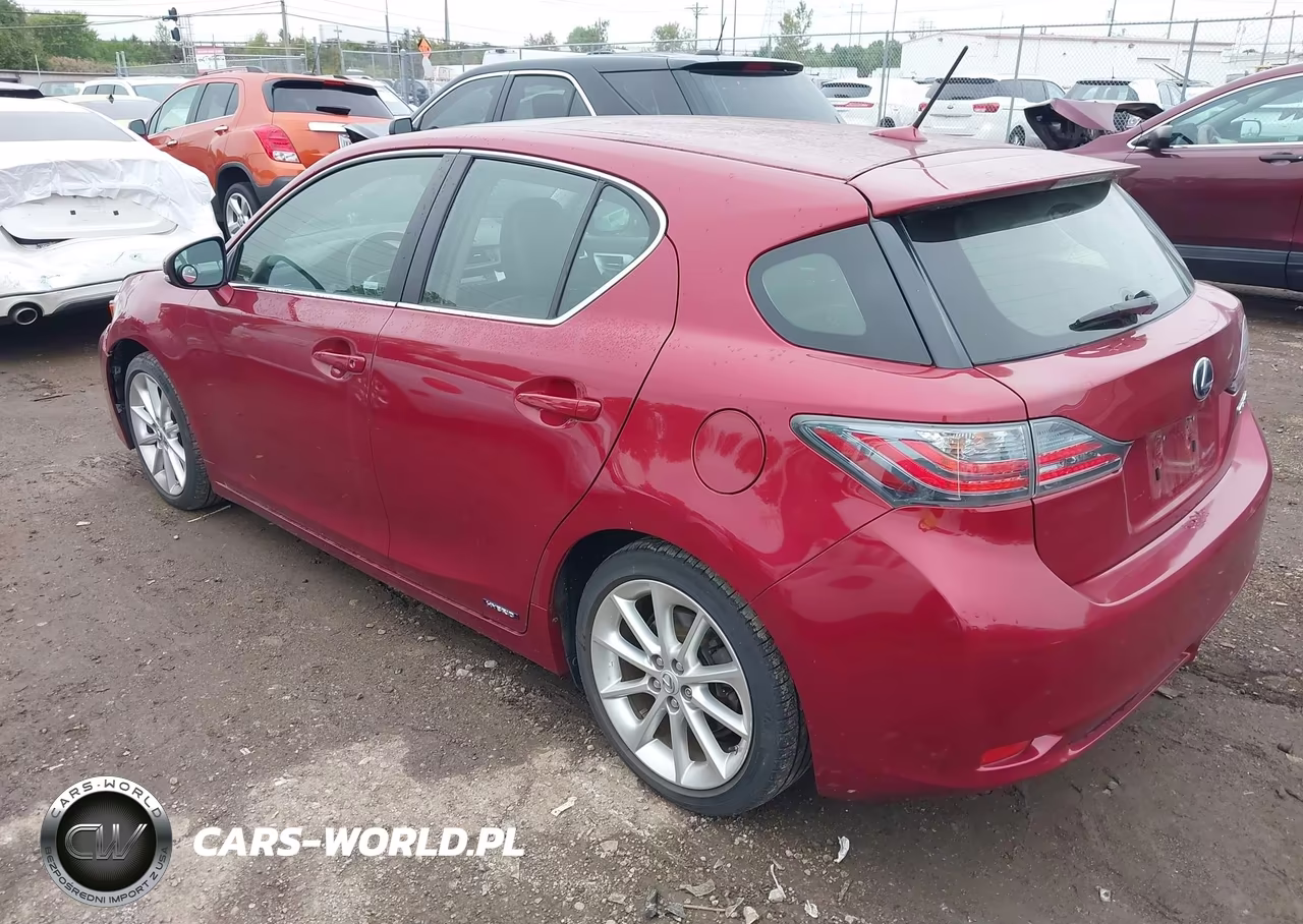 2012 Lexus Ct 200H Premium VIN:JTHKD5BH2C2077201 - 3