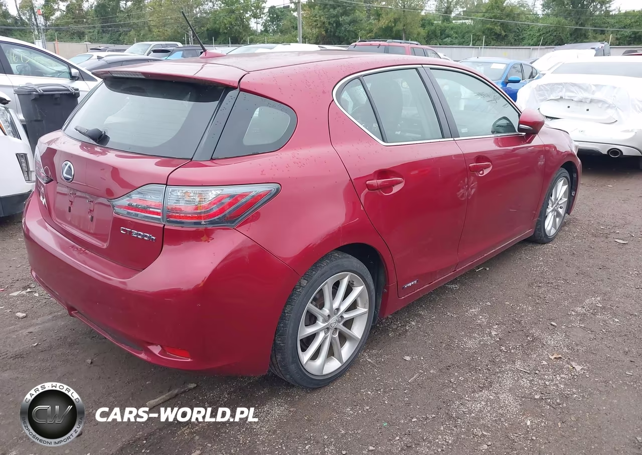 2012 Lexus Ct 200H Premium VIN:JTHKD5BH2C2077201 - 4