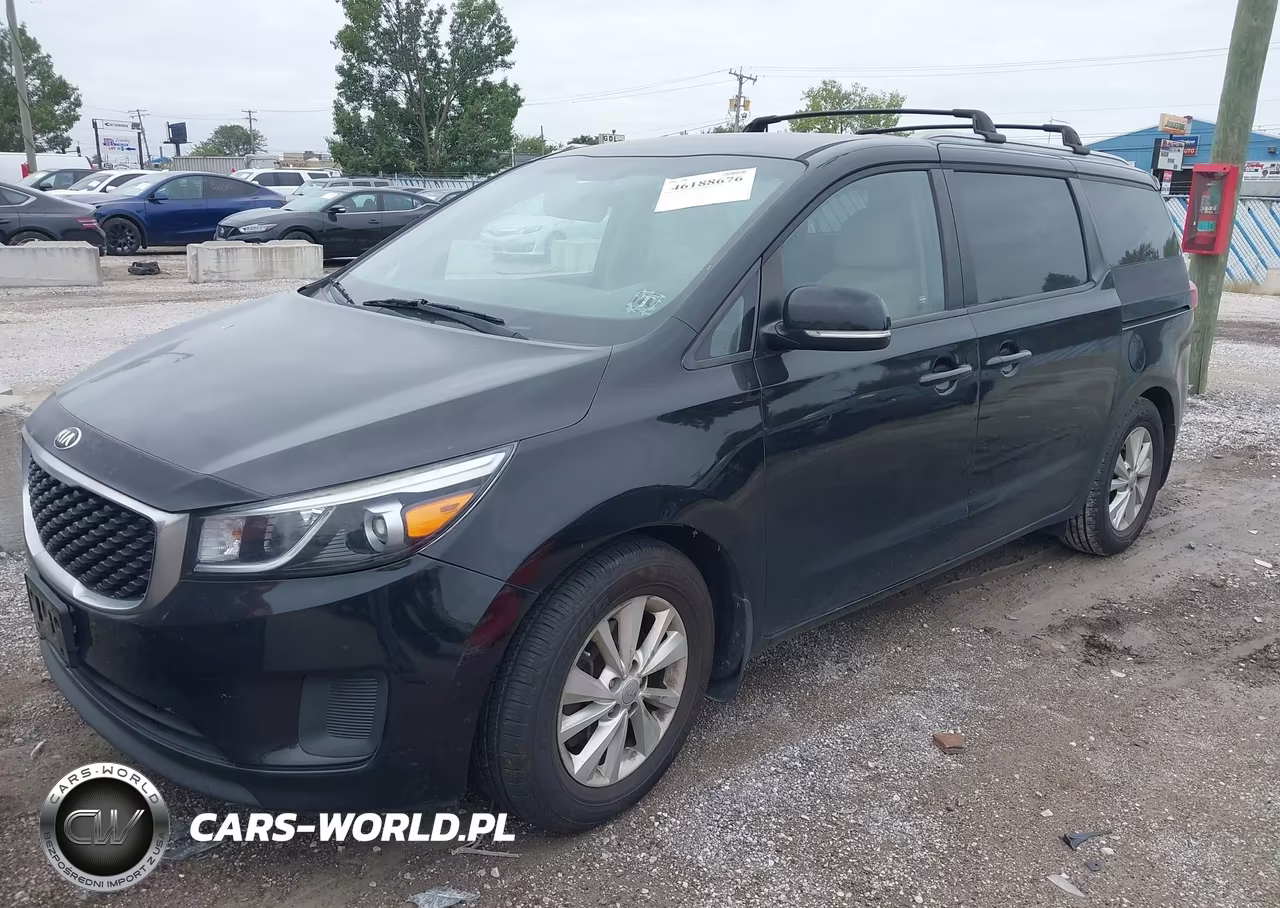 2016 Kia Sedona Lx VIN:KNDMB5C15G6182086 - 2