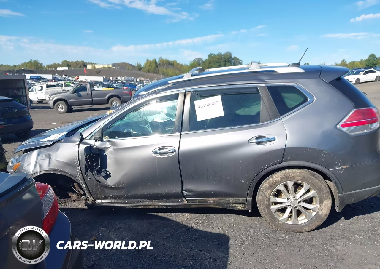 2016 Nissan Rogue Sv VIN:KNMAT2MV2GP654061 - 14