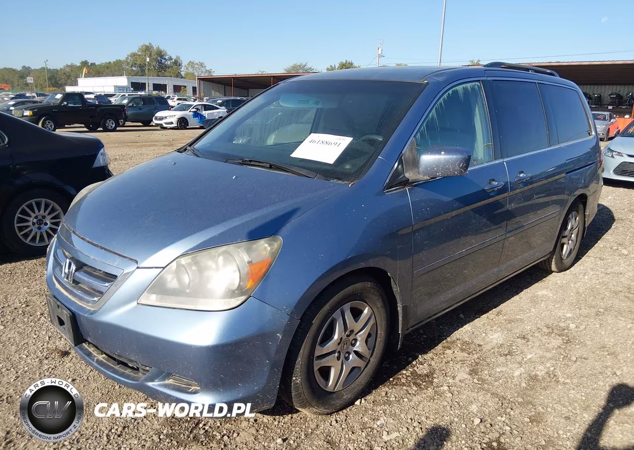 2006 Honda Odyssey Ex VIN:5FNRL38486B086174 - 2