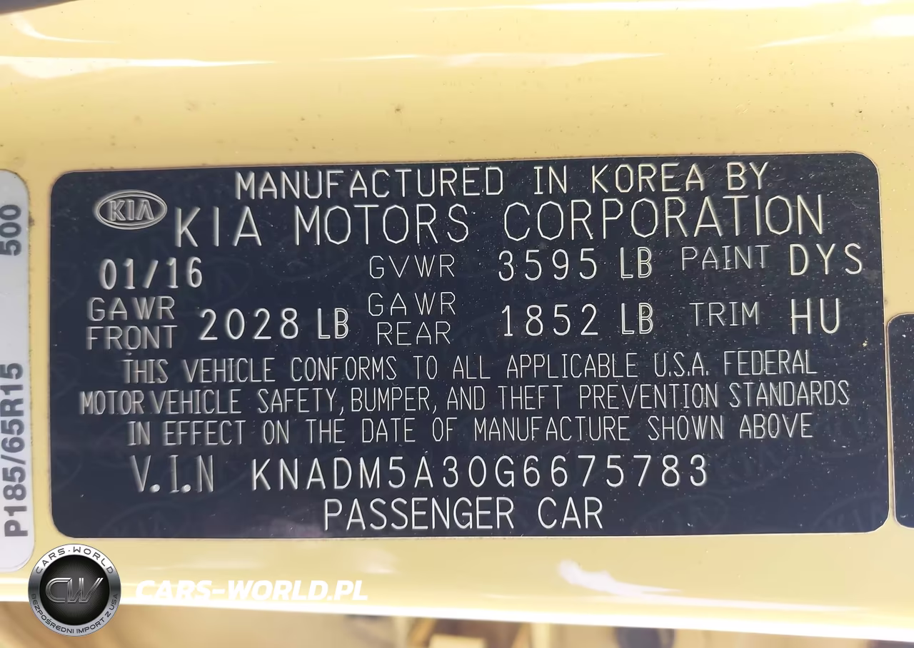 2016 Kia Rio Lx VIN:KNADM5A30G6675783 - 9