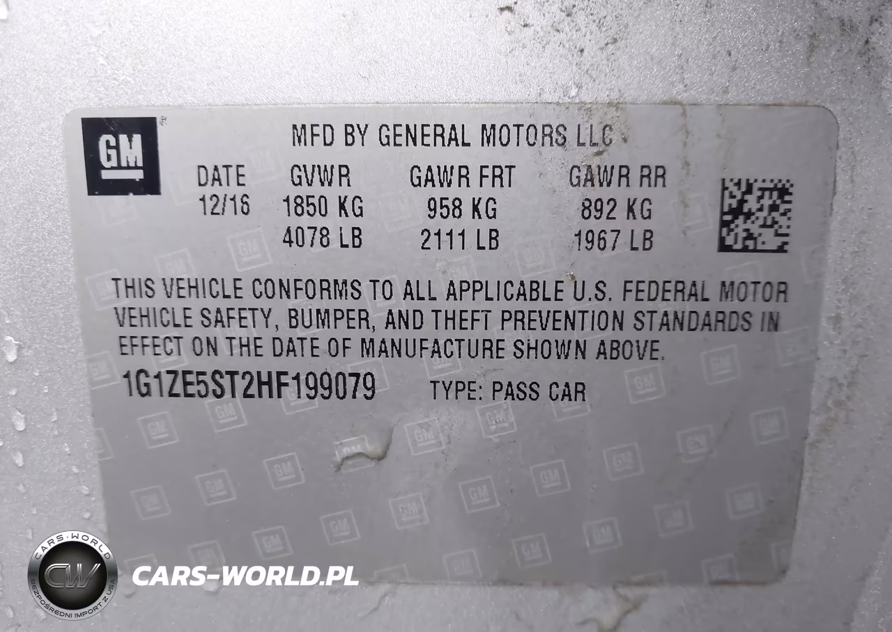 2017 Chevrolet Malibu 1Lt VIN:1G1ZE5ST2HF199079 - 9