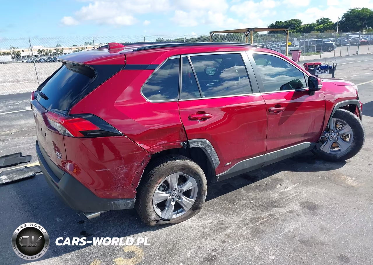 2025 Toyota Rav4 Hybrid Xle VIN:JTMRWRFV0SD298574 - 4
