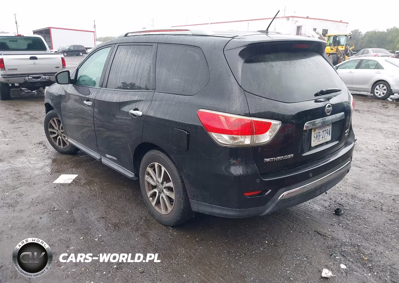 2013 Nissan Pathfinder Sv VIN:5N1AR2MMXDC637173 - 3