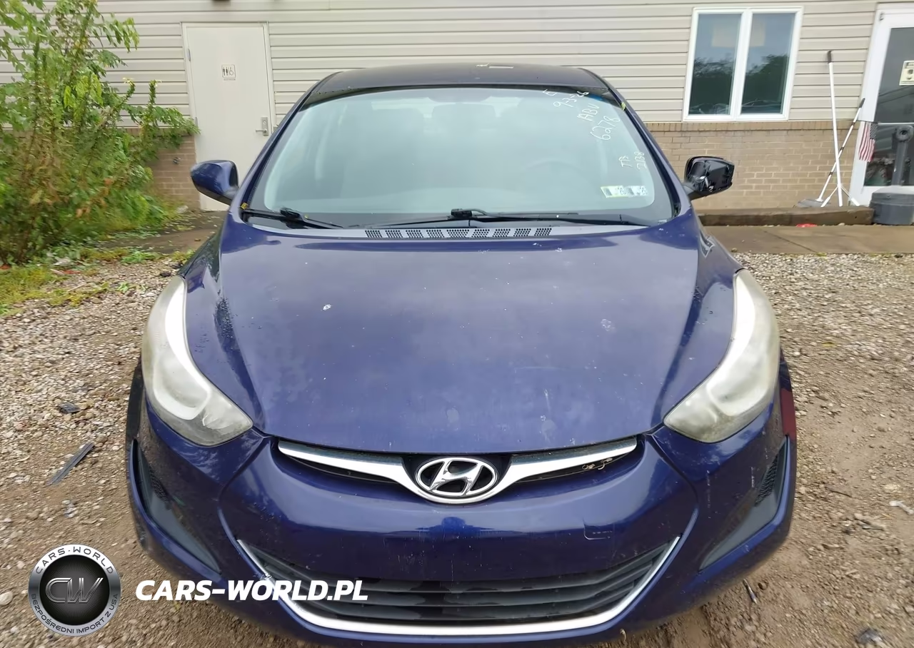 2014 Hyundai Elantra Se VIN:5NPDH4AE2EH456278 - 6