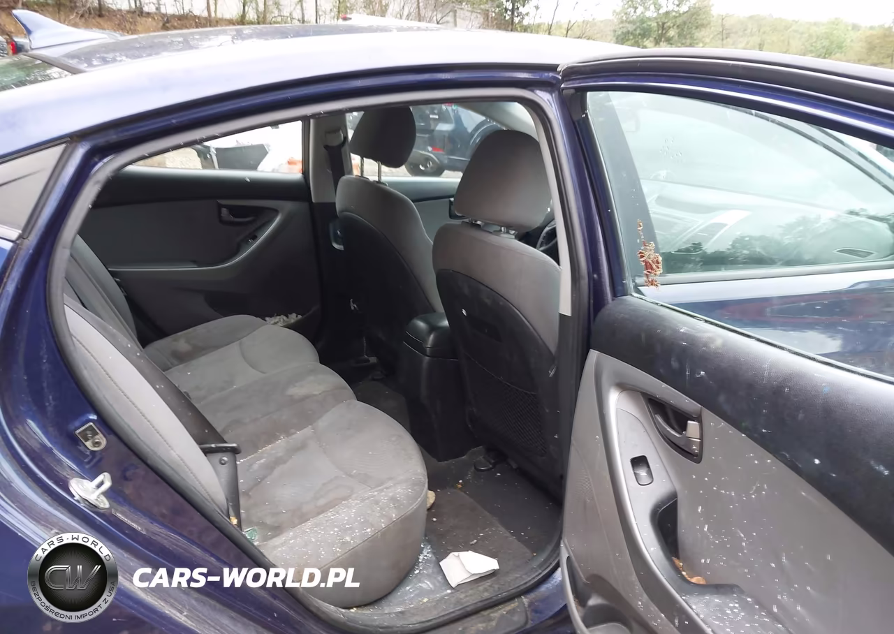 2014 Hyundai Elantra Se VIN:5NPDH4AE2EH456278 - 8