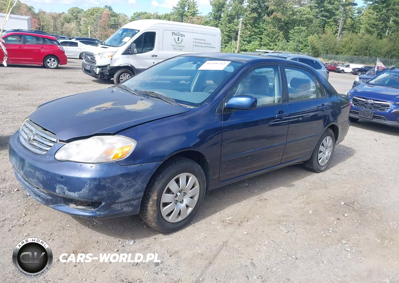 2003 Toyota Corolla Le VIN:JTDBR32E430048579 - 2