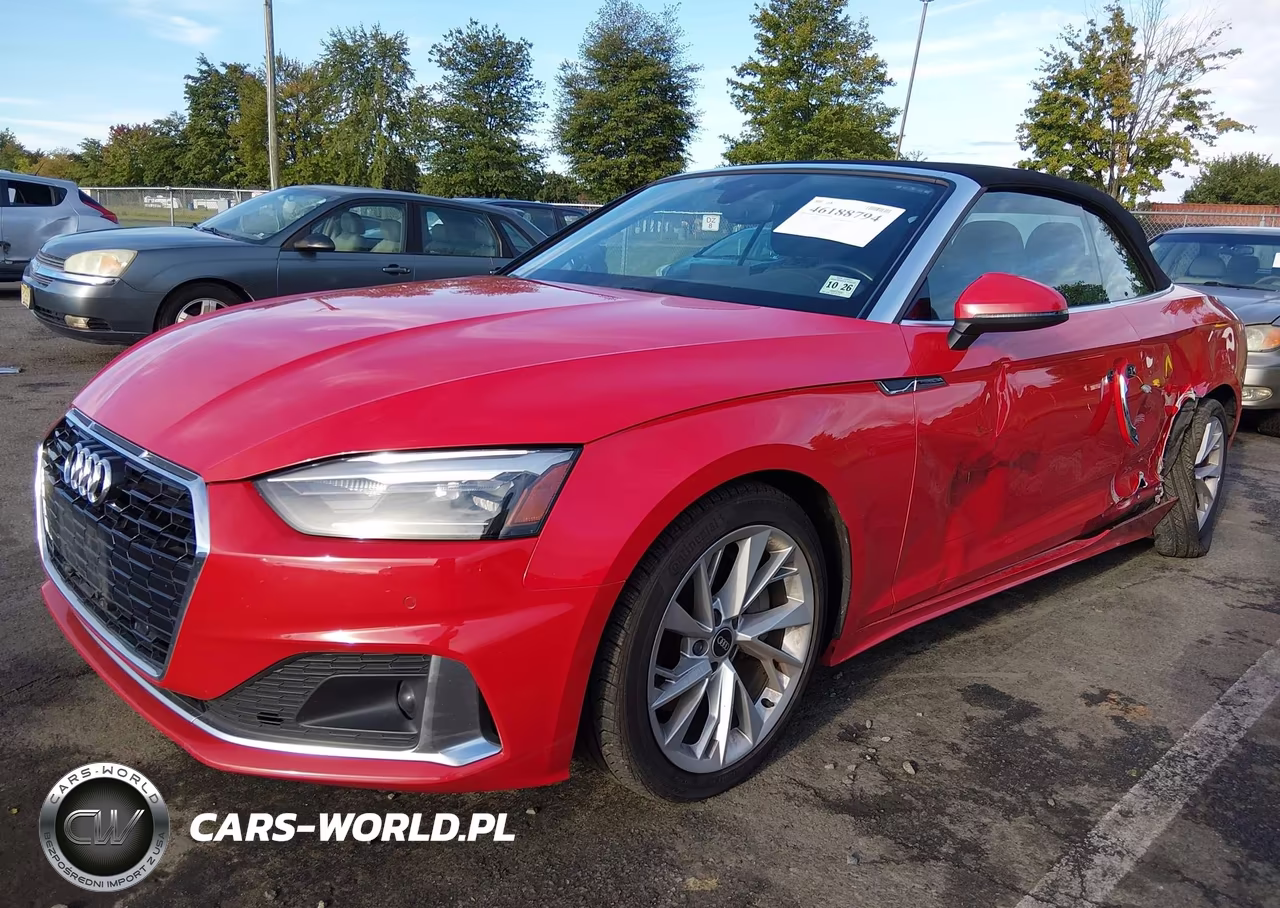 2022 Audi A5 Cabriolet Premium VIN:WAU2AGF54NN000463 - 2