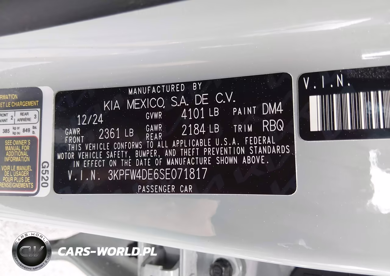 2025 Kia K4 Gt-Line VIN:3KPFW4DE6SE071817 - 9