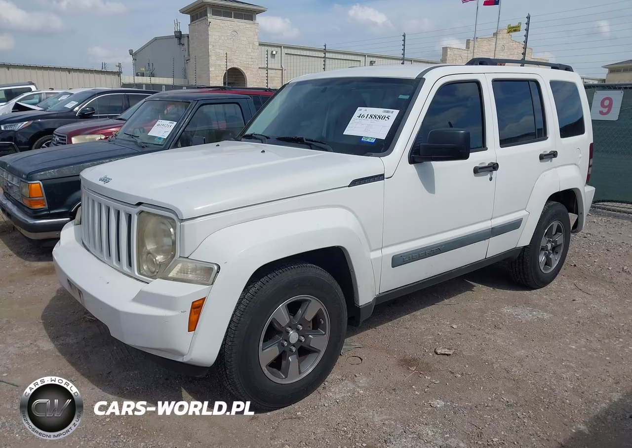 2008 Jeep Liberty Sport VIN:1J8GP28K08W137663 - 2