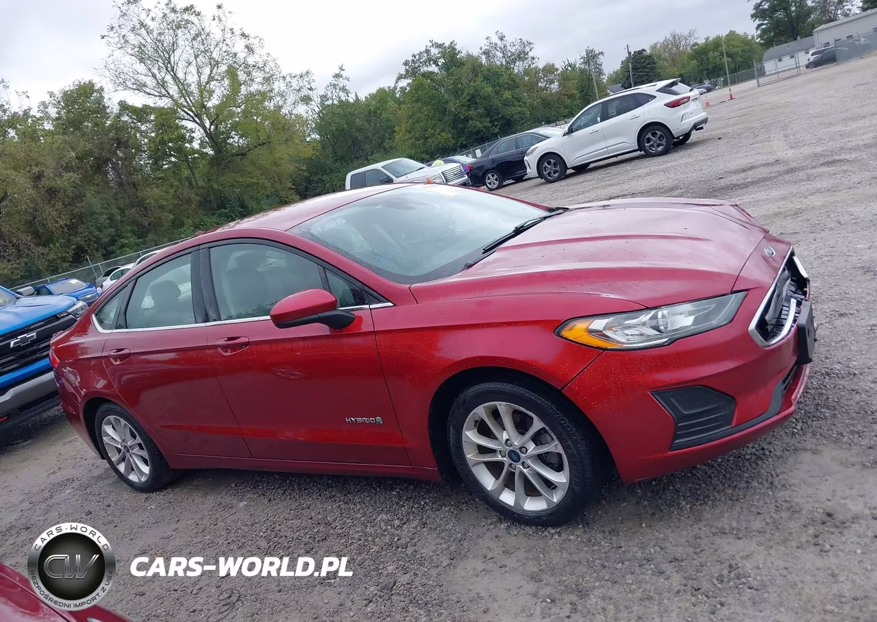 2019 Ford Fusion Hybrid Se VIN:3FA6P0LU1KR226030 - 14
