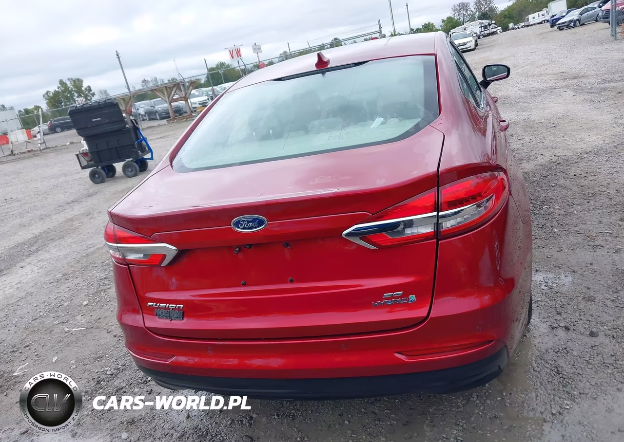 2019 Ford Fusion Hybrid Se VIN:3FA6P0LU1KR226030 - 17