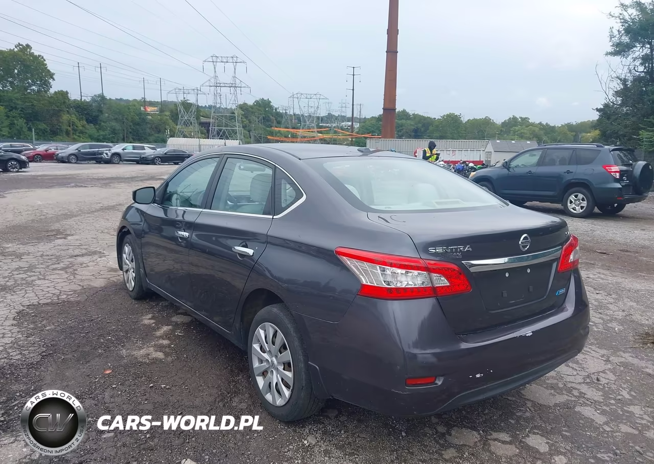 2014 NISSAN SENTRA SV VIN:3N1AB7AP1EY324626 - 3