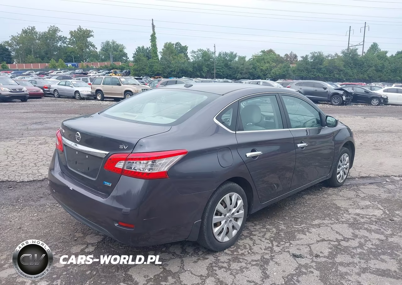 2014 NISSAN SENTRA SV VIN:3N1AB7AP1EY324626 - 4