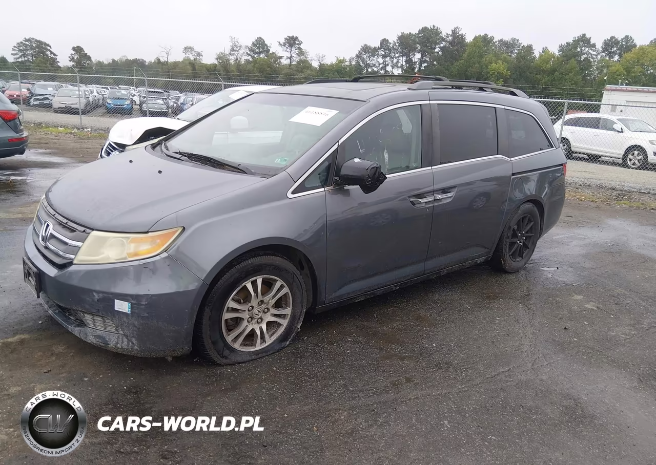 2011 Honda Odyssey Ex-L VIN:5FNRL5H6XBB074275 - 2