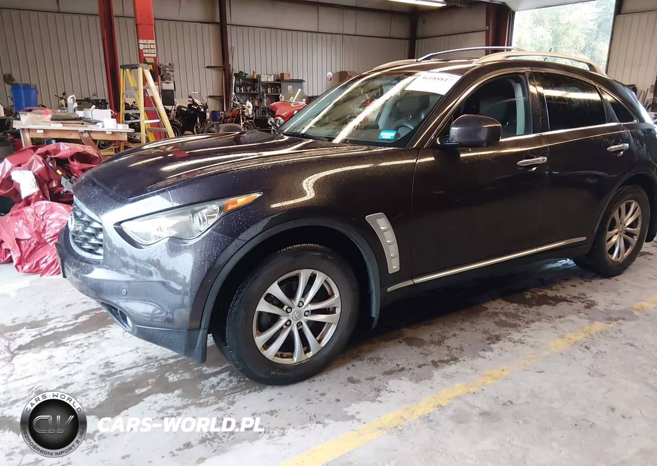 2010 Infiniti Fx35 VIN:JN8AS1MW9AM855085 - 2